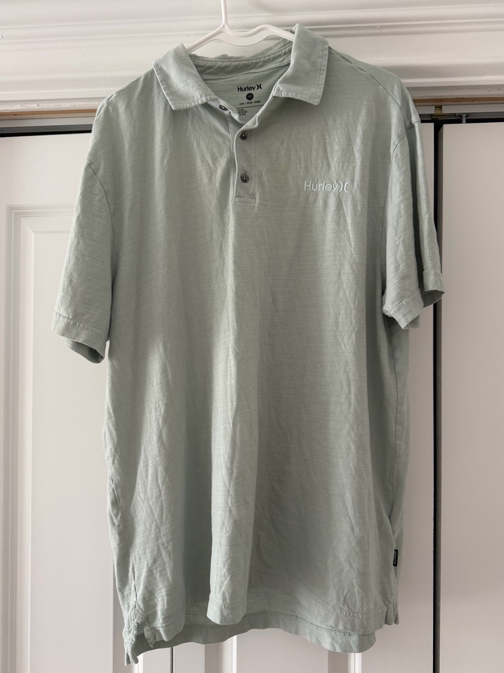 Hurley Men’s Light Green Polo Shirt